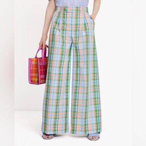 Kate Spade New York Sunshine Madras Pants Size XS